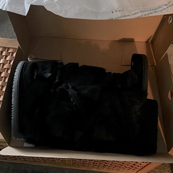 These are handmade boots. They are from an indigenous company in Canada. - Picture 2 of 5